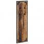 Preview: ARDEBO.de - Garderobe 35x8x110 cm Raues Massivholz Mango