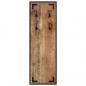 Preview: Garderobe 35x8x110 cm Raues Massivholz Mango
