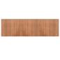 Preview: Teppich Rechteckig Natur 60x200 cm Bambus