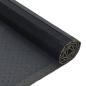 Preview: Teppich Rechteckig Schwarz 60x300 cm Bambus