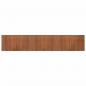 Preview: Teppich Rechteckig Braun 60x300 cm Bambus
