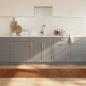 Preview: ARDEBO.de - Teppich Rechteckig Braun 60x500 cm Bambus