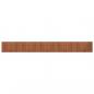 Preview: Teppich Rechteckig Braun 60x500 cm Bambus