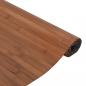 Preview: Teppich Rechteckig Braun 60x500 cm Bambus
