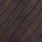 Preview: Teppich Rechteckig Dunkelbraun 60x200 cm Bambus