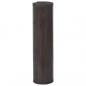 Preview: Teppich Rechteckig Dunkelbraun 70x400 cm Bambus