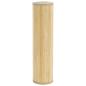 Preview: Teppich Rechteckig Hell Natur 70x300 cm Bambus