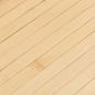 Preview: Teppich Rechteckig Hell Natur 80x200 cm Bambus