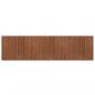 Preview: ARDEBO.de - Teppich Rechteckig Braun 80x300 cm Bambus
