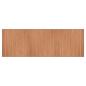 Preview: Teppich Rechteckig Natur 100x300 cm Bambus