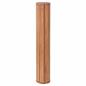Preview: Teppich Rechteckig Natur 100x300 cm Bambus