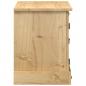 Preview: TV-Schrank Corona 100x37x52 cm Massivholz Kiefer
