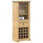 Preview: ARDEBO.de - Weinregal Corona 56x35x120 cm Massivholz Kiefer