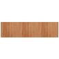 Preview: Teppich Rechteckig Natur 80x300 cm Bambus