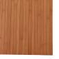 Preview: Teppich Rechteckig Natur 80x300 cm Bambus