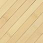 Preview: Teppich Rechteckig Hell Natur 100x300 cm Bambus