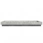 Preview: Bettgestell Betongrau 90x190 cm Holzwerkstoff
