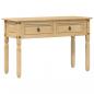 Preview: Konsolentisch Corona 115x46x73 cm Massivholz Kiefer