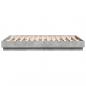 Preview: Bettgestell Betongrau 120x190 cm Holzwerkstoff