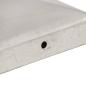 Preview: Pfostenkappen 6 Stk. Pyramide Verzinktes Metall 71 x 71 mm  