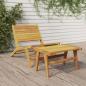 Preview: ARDEBO.de - Gartenstuhl mit Fußstütze Massivholz Teak