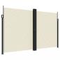 Preview: Seitenmarkise Ausziehbar Creme 200x1000 cm