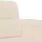 Preview: 2-Sitzer-Sofa Beige 140 cm Mikrofasergewebe