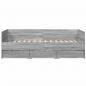 Preview: Tagesbett mit Schubladen Grau Sonoma 90x200 cm Holzwerkstoff