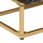 Preview: Kommode Schwarz 55x30x76 cm Massivholz Mango und Eisen