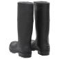 Preview: Gummistiefel Schwarz Größe 44 PVC