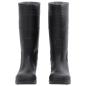 Preview: Gummistiefel Schwarz Größe 42 PVC
