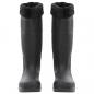 Preview: Gummistiefel mit Herausnehmbarem Innenfutter Schwarz Gr. 40 PVC