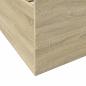 Preview: Bettgestell mit Schubladen Sonoma-Eiche 150x200cm Holzwerkstoff