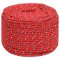 Preview: Bootsseil Rot 6 mm 50 m Polypropylen