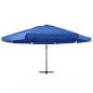 Preview: Sonnenschirm mit Aluminium-Mast 600 cm Azurblau 