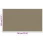 Preview: Zeltteppich Taupe 400x700 cm HDPE