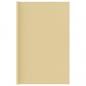 Preview: ARDEBO.de - Zeltteppich 300x400 cm Beige