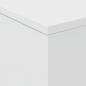 Preview: Couchtisch mit LED-Leuchten Weiß 50x50x40 cm