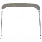Preview: 4-Bow Bimini-Top Grau 236x228x127 cm