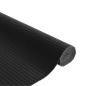 Preview: Teppich Rechteckig Schwarz 80x300 cm Bambus