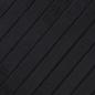 Preview: Teppich Rechteckig Schwarz 100x200 cm Bambus