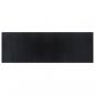 Preview: Teppich Rechteckig Schwarz 100x300 cm Bambus