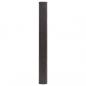 Preview: Teppich Rechteckig Dunkelbraun 100x500 cm Bambus