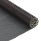 Preview: Teppich Rechteckig Dunkelbraun 100x500 cm Bambus