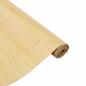 Preview: Teppich Rechteckig Hell Natur 80x200 cm Bambus