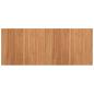 Preview: Teppich Rechteckig Natur 80x200 cm Bambus