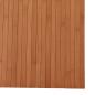 Preview: Teppich Rechteckig Natur 80x200 cm Bambus