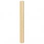 Preview: Teppich Rechteckig Hell Natur 100x400 cm Bambus