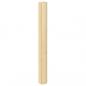 Preview: Teppich Rechteckig Hell Natur 100x500 cm Bambus