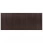 Preview: Paravent Dunkelbraun 165x400 cm Bambus